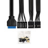 Корпус Minitower EXEGATE BAA-308MU2-AAA450 EX299076RUS