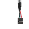 Планка портов в корпус 2xUSB2.0 EXEGATE BrctUSB2-2A EX298294RUS